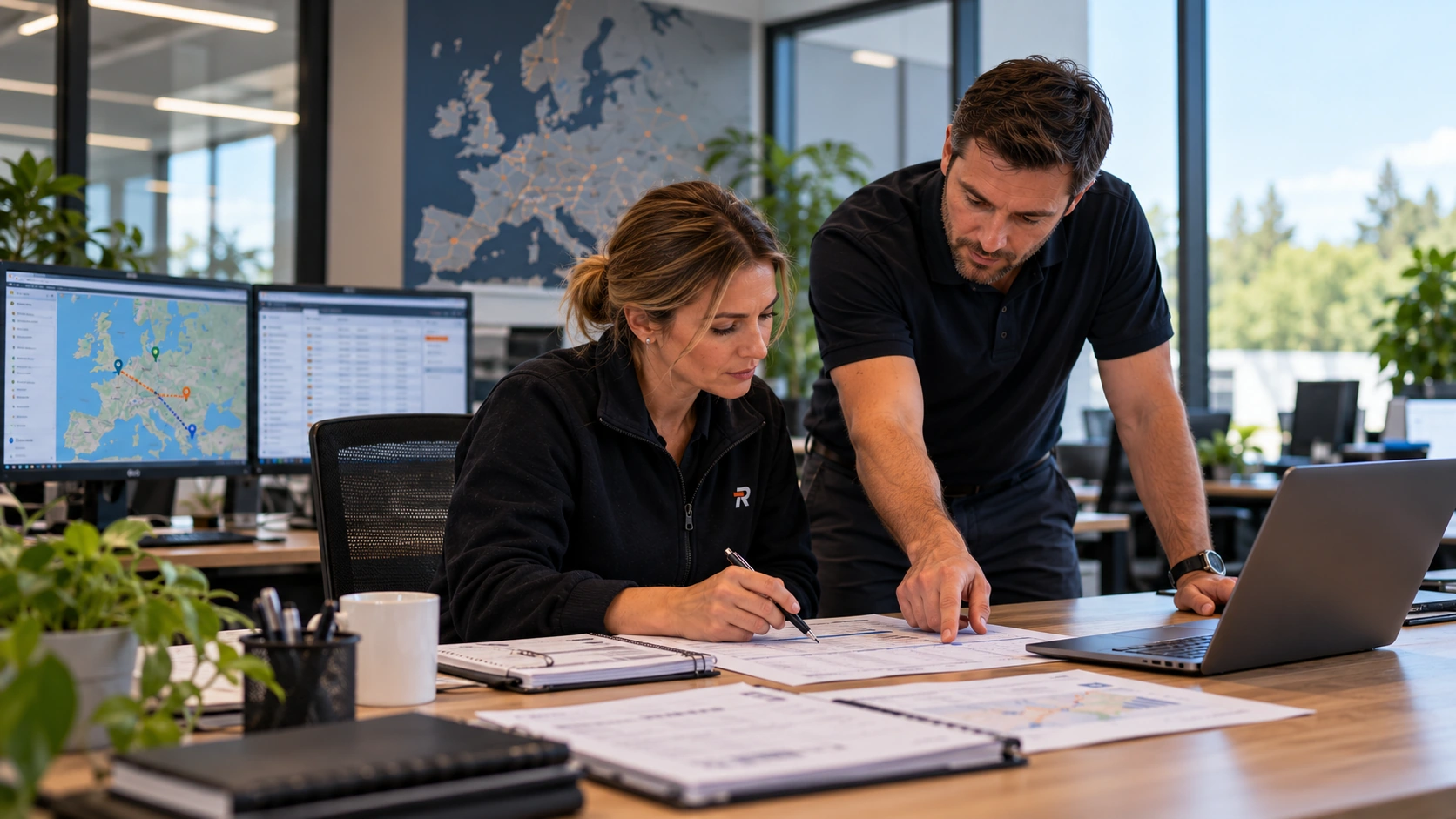 Raylec Logistics customer-service team coordinating shipments